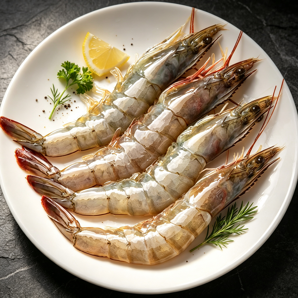 Extra Large Frozen Qingdao Wild Caught Prawns 500g