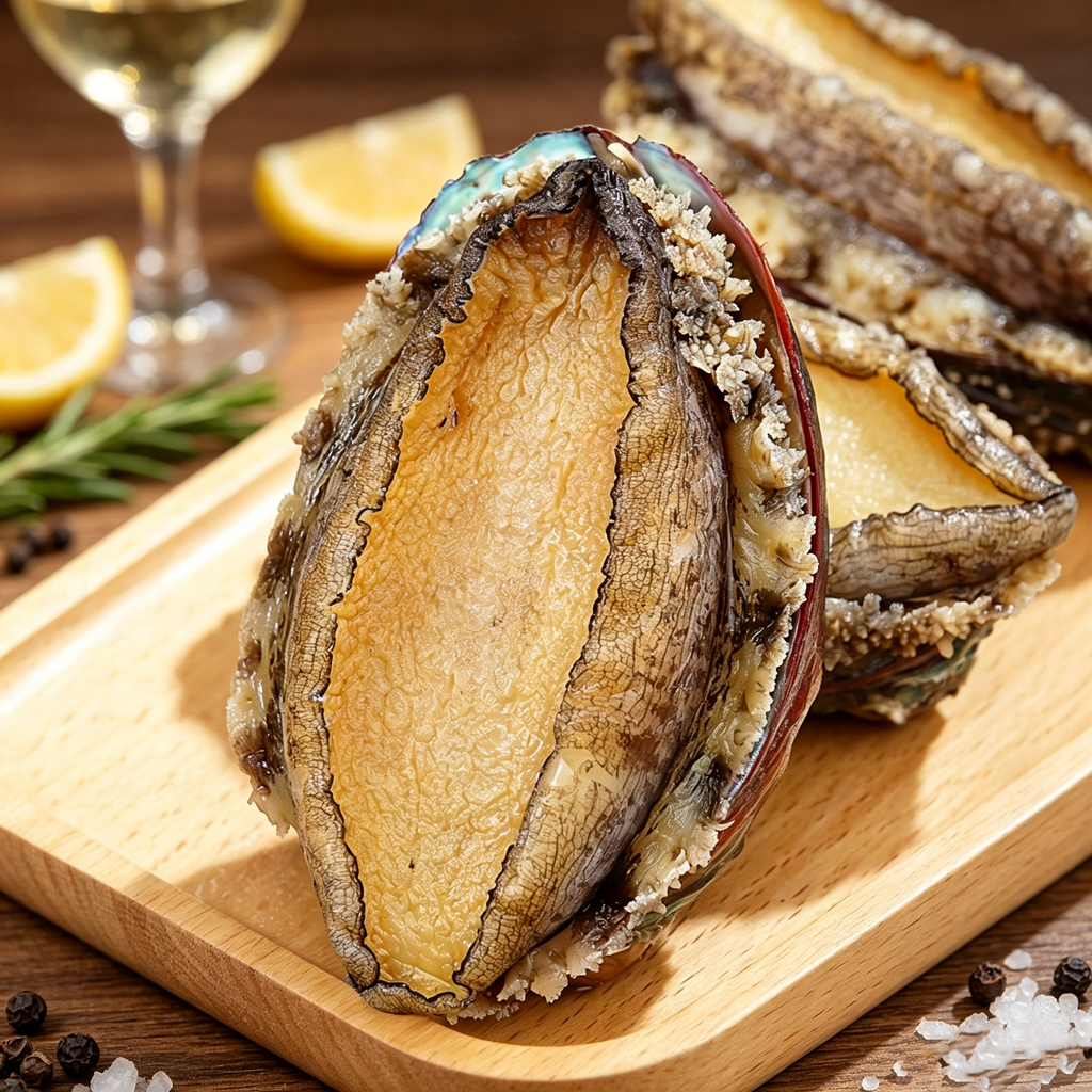 Fresh Quick-Frozen Whole Abalone with Shell 1KG