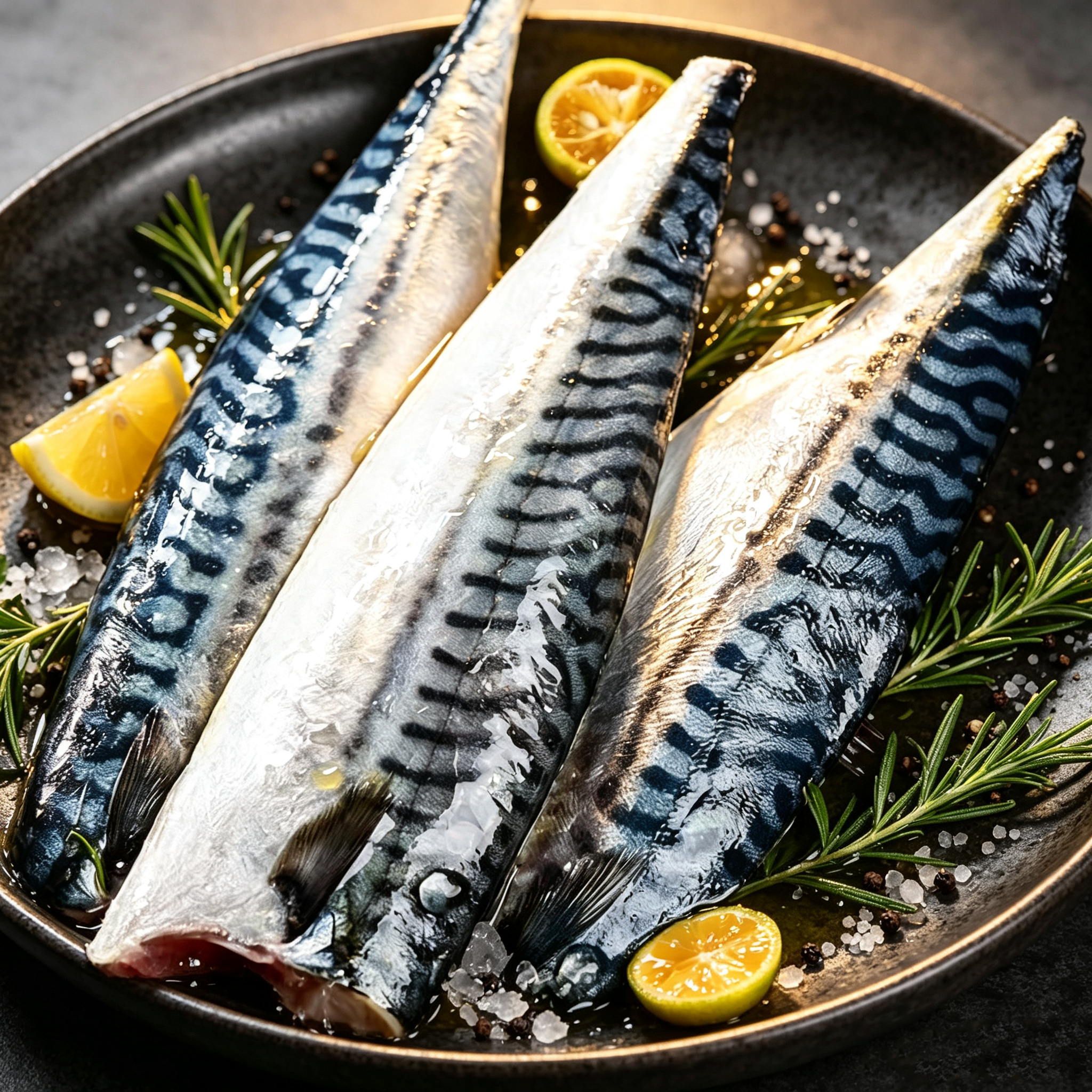 Norwegian Frozen Boneless Mackerel Fillets 1KG