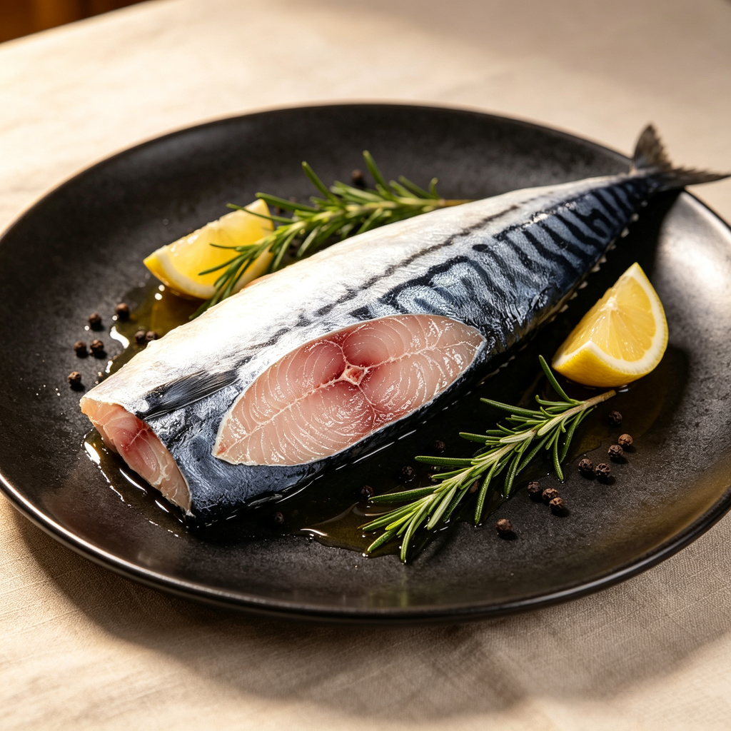Norwegian Frozen Boneless Mackerel Fillets 1KG