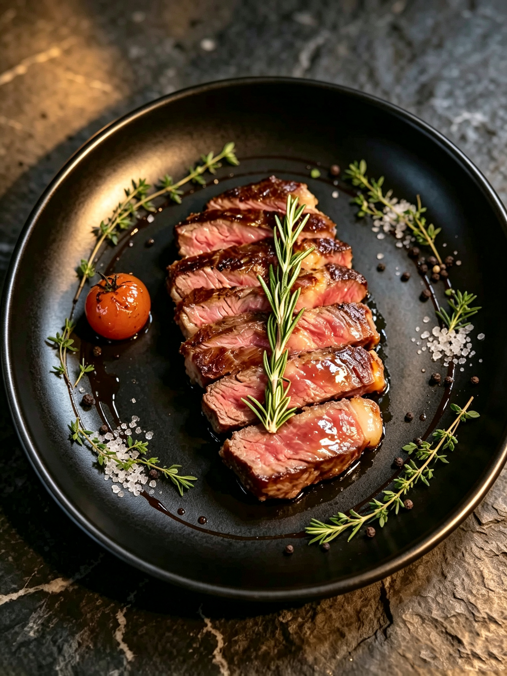 Australia 517 Plant Grain Fed 180 Days MB3+ Striploin Steak 1KG